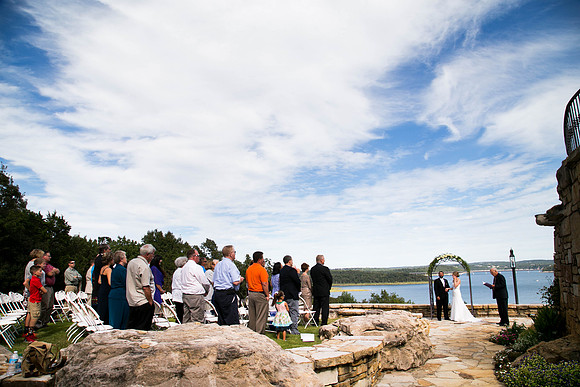 lakeside ceremony