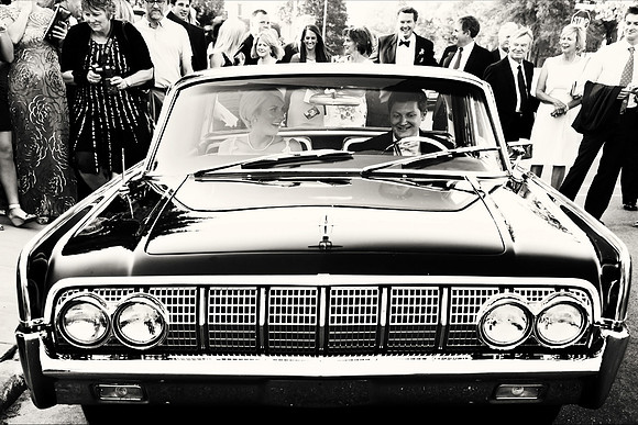 the car
